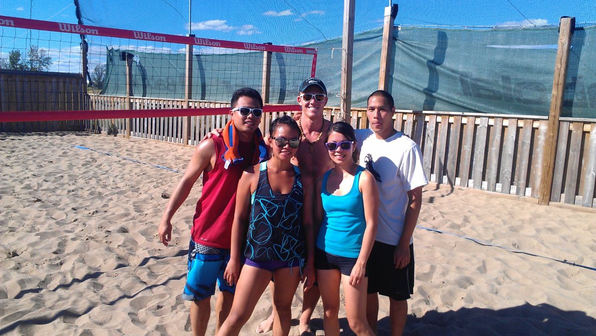 Beach Adult Volleyball League sllide 1